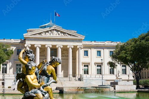 Palace of Justice in Marseille France photo