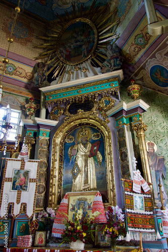 Eastern Orthodox church architecture in Nyzhnii Verbizh near Kolomyia, Ivano-Frankivsk Oblast, Ukraine. UNESCO © Piotr