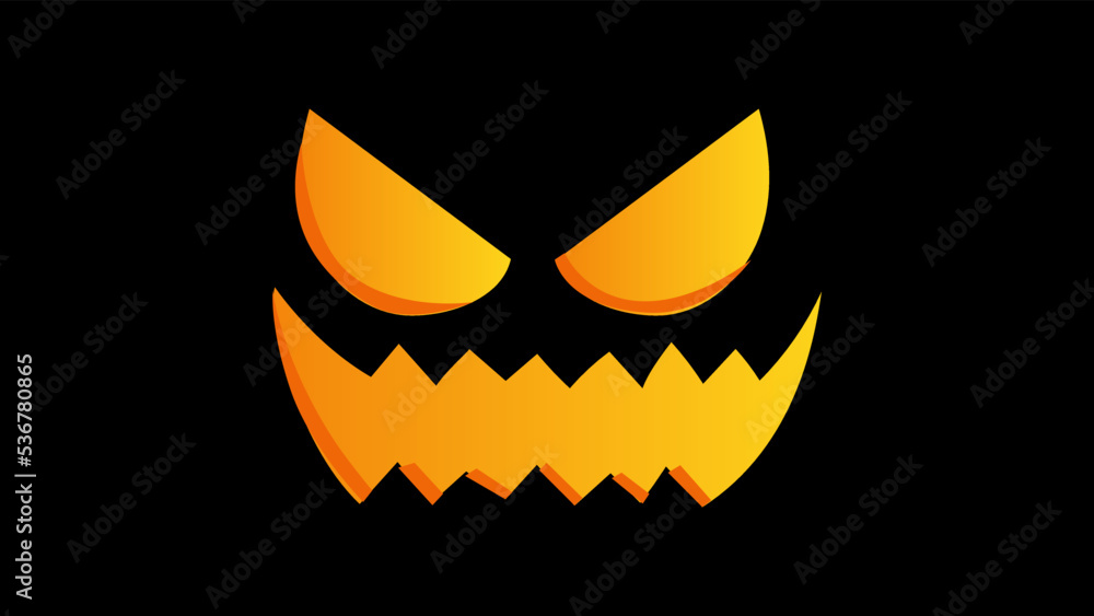 Art illustration background seamless design concept colorful icon symbol logo of black pumpkin Art illustration background seamless design concept colorful icon symbol logo of black pumpkin