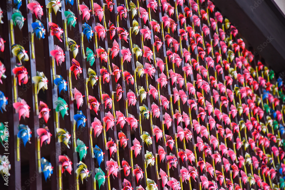 Obraz premium たくさんのかざぐるま