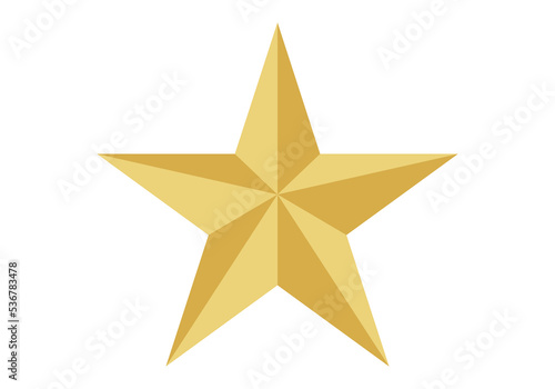 Icono de estrellas doradas de navidad. 