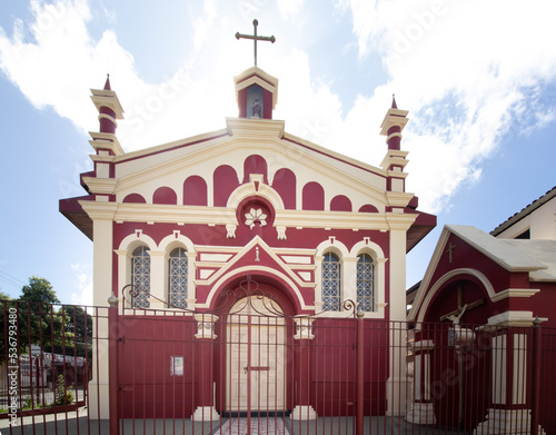 church in the city of Teófilo Otoni, State of Minas Gerais, Brazil
