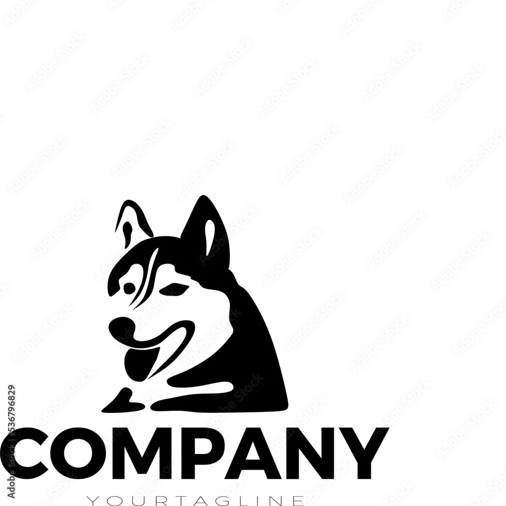black dog logo