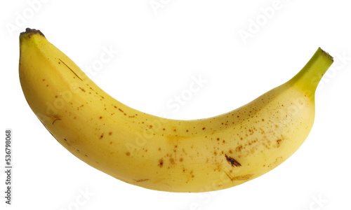 Banana isolated on white, clipping path 