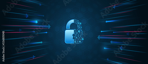Vector illustration of data security services. Data protection, privacy, and internet security concept. Hi-tech various background. Cyber security for business and internet projects.