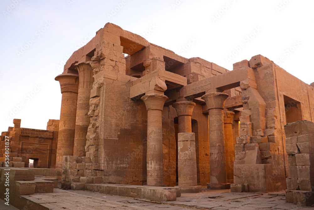 The temple of Kom Ombo (double temple) in Aswan