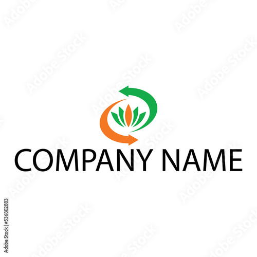FOOD IMPORT EXPORT COMPANY LOGO BRAND IDENTITY DESIGN TEMPLATE