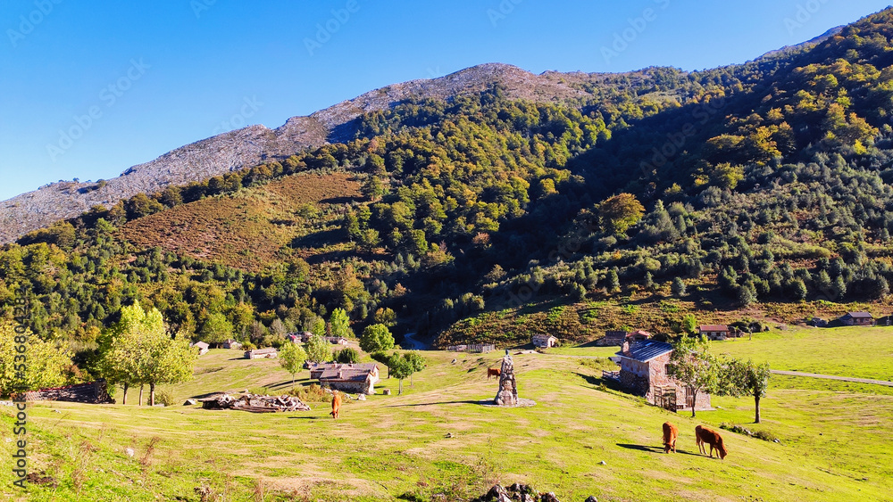 Branagallones, Redes Natural Park and Biosphere reserve, Asturias, Spain