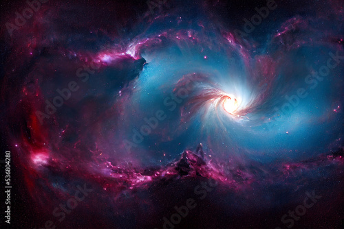 background of space nebula 