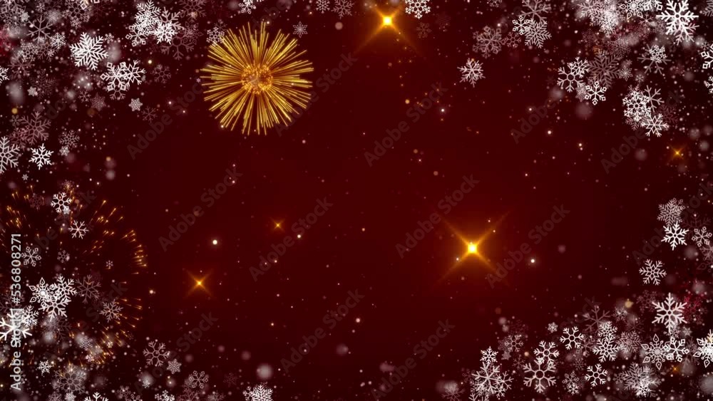 red christmas fireworks glitter card background red christmas fireworks glitter card background