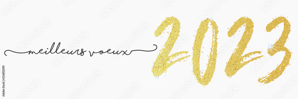 2023 - Meilleurs vœux - Bonne année 2023 - Meilleurs vœux - Bonne année