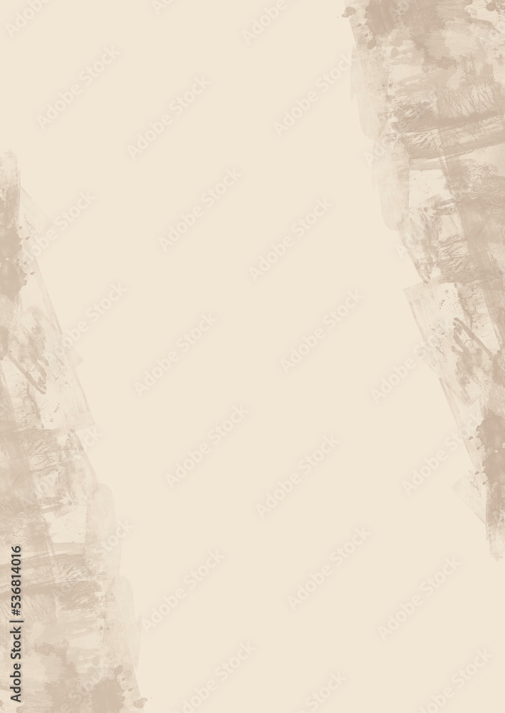 Fototapeta premium 2d simple texture antique white border pastel cream pattern