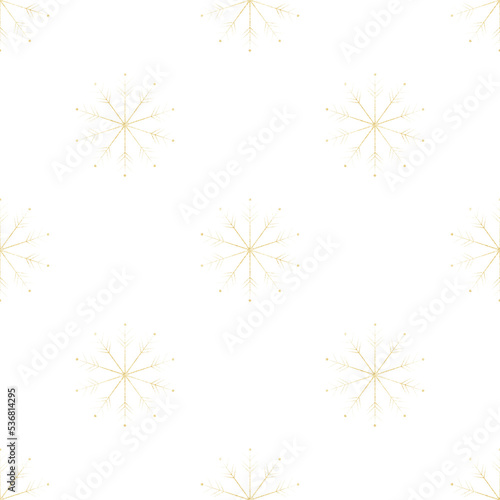 Golden snowflake shape  gold texture. Seamless repeat pattern. Isolated png illustration  transparent background for overlay  banner  card  montage  collage  scrapbooking. Christmas  winter concept.