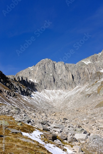 Alpine scene in the Swiss Alps