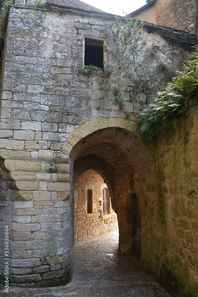 Ruelle de la Roque-Gageac, en Dordogne