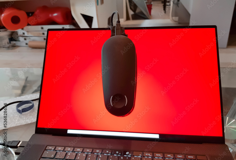 Calibration of laptop led red screen,monitor display