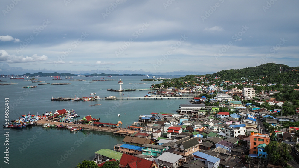 Scenic Koh Larn island in Thailand