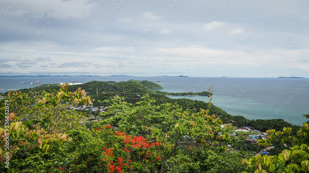 Scenic Koh Larn island in Thailand
