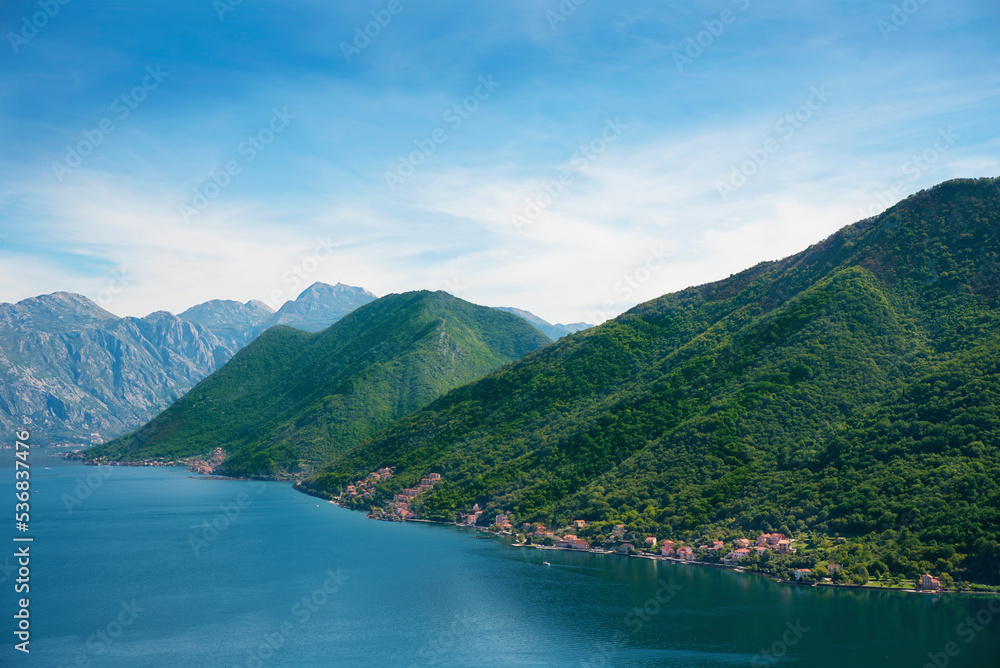 Bay of Kotor mountain view