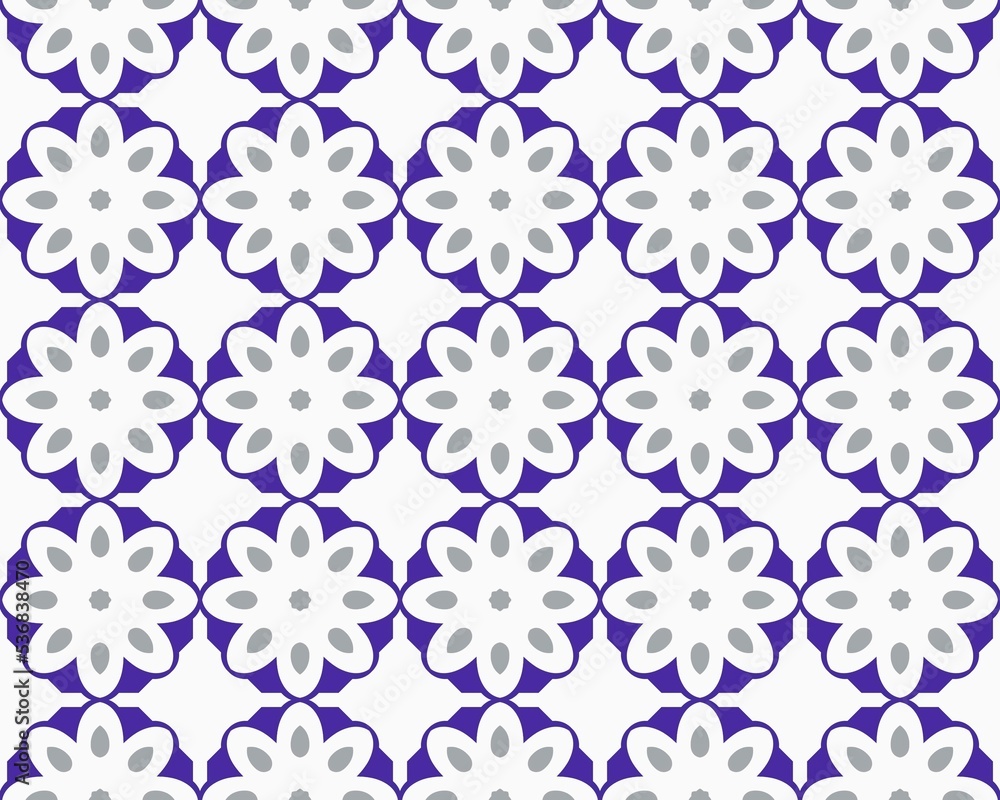 Oriental ethnic geometric seamless Tile pattern made with various traditional elements style design Oriental ethnic geometric seamless Tile pattern made with various traditional elements style design