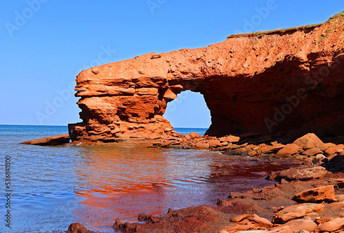 Canvas Print Cavendish Beach in Prince Edward Island National Park (Prince Edward Island, Can