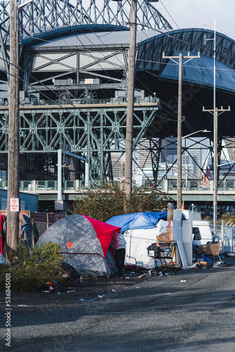 Seattle Homeless Camp 