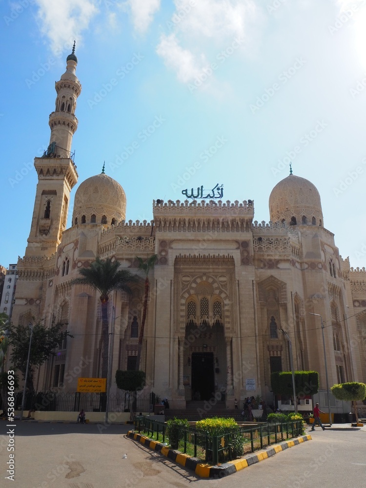 Abu el-Abbas el-Mursi Mosque in alexandria 
