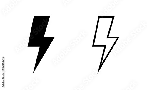 Free Download Lightning icon vector for web and mobile app. electric sign and symbol. power icon. energy sign - GFXLoad