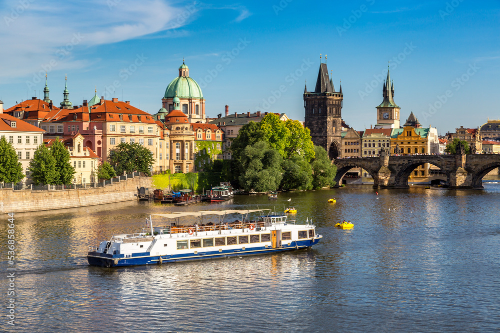 Panoramic view of Prague