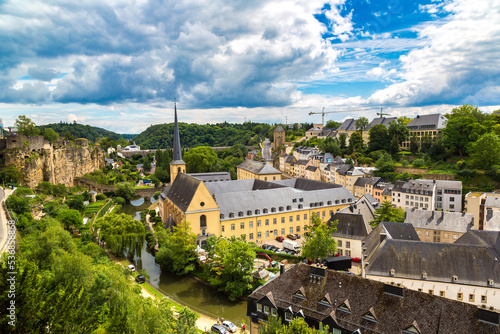Panoramic cityscape of Luxembourg © Sergii Figurnyi
