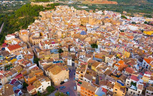 View over the city of Segorbe. Province of Valencia. Spain photo
