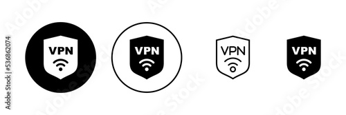 Vpn icon vector. Private network sign and symbol. virtual private network icon.
