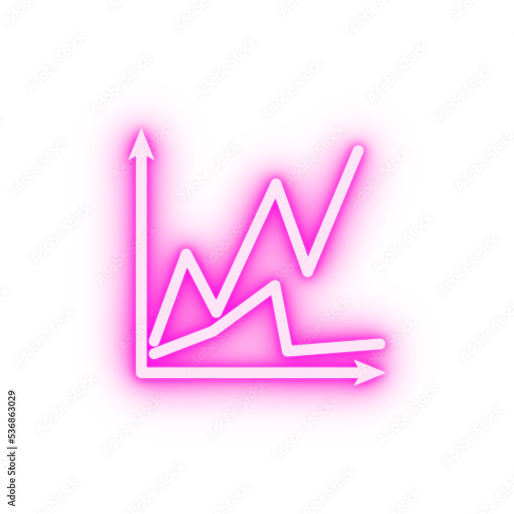 schedule neon icon schedule neon icon