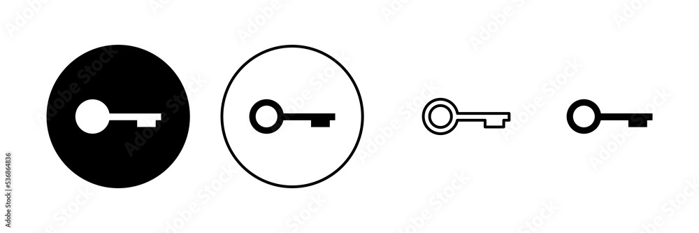 Key icon vector. Key sign and symbol. Key icon vector. Key sign and symbol.