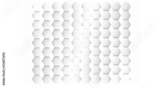 Hexagonal Parametric Pattern - Top View