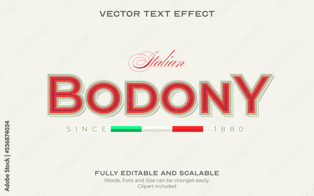 Classic Italian Pastry Shop signage text effect Classic Italian Pastry Shop signage text effect