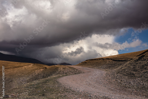 storm clouds over the mountain © KAIRZHAN