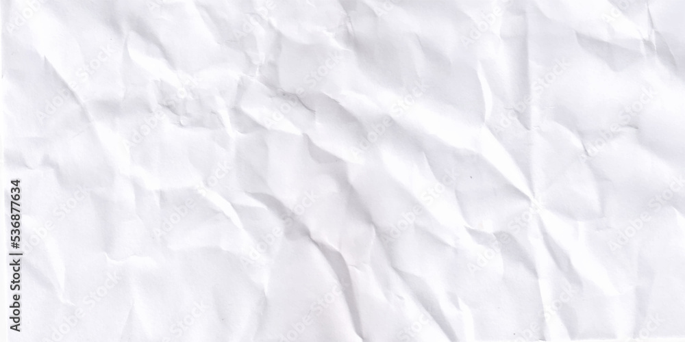 Clean white paper, wrinkled, abstract background. Clean white paper, wrinkled, abstract background.