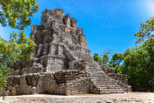 Muyil Zona Arqueológica en Quintana Roo, México photo