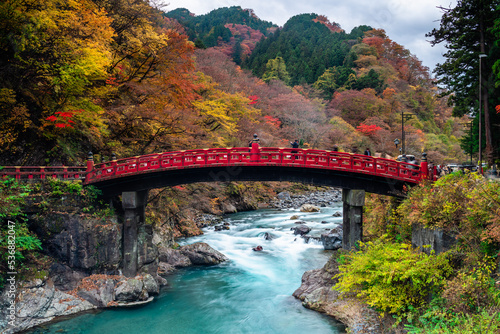 栃木県　日光　秋の神橋 photo