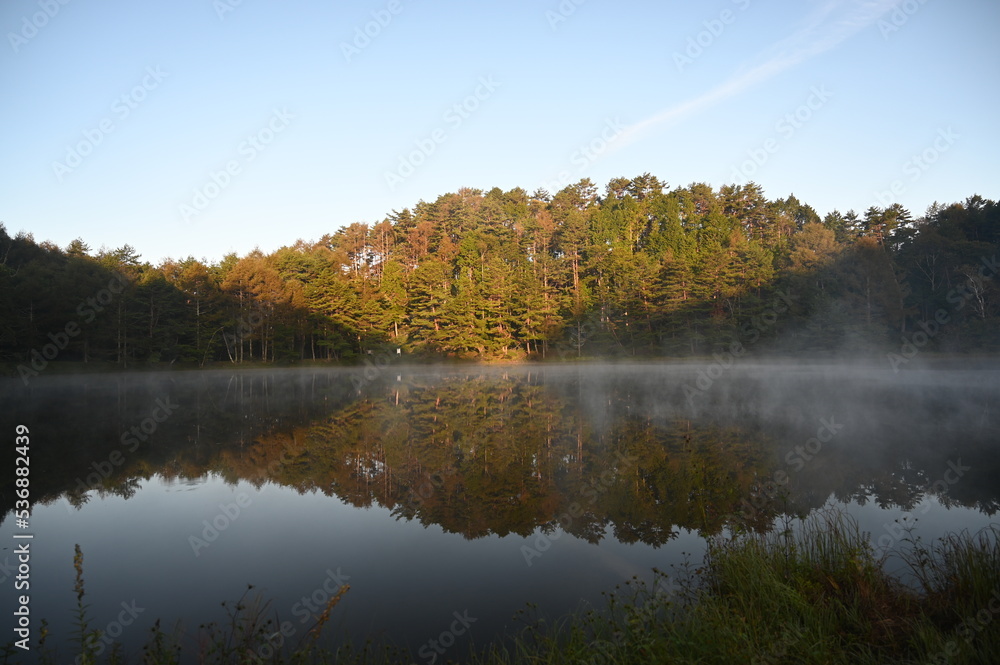 Fototapeta premium 千代田湖