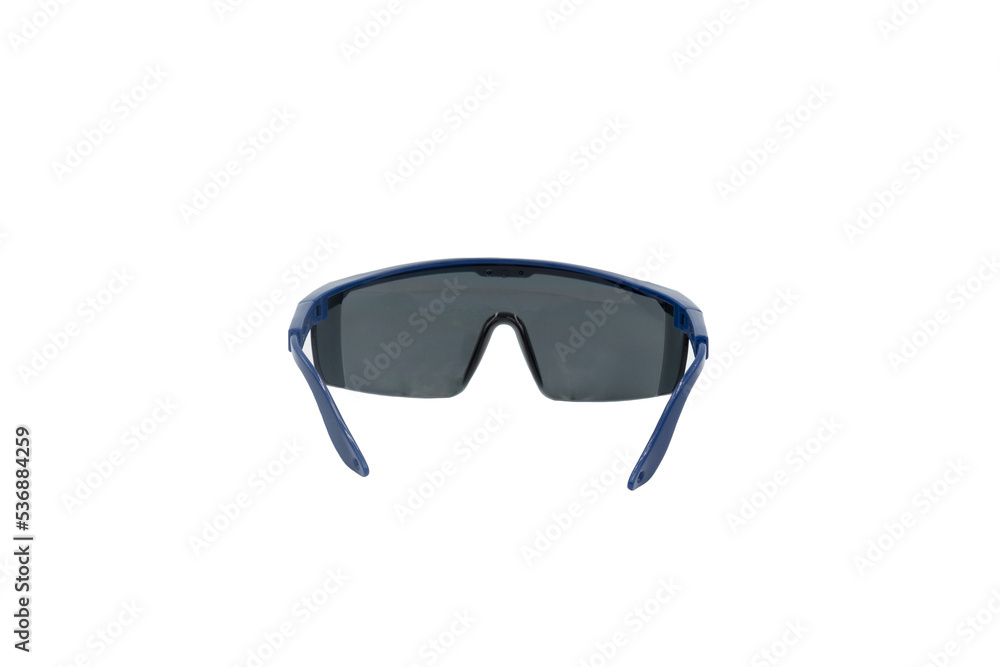glasses safety on transparent background closeup glasses safety on transparent background closeup