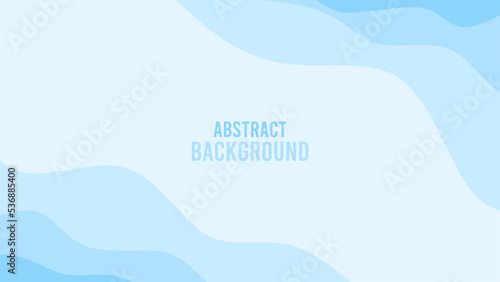 simple blue wavy template background