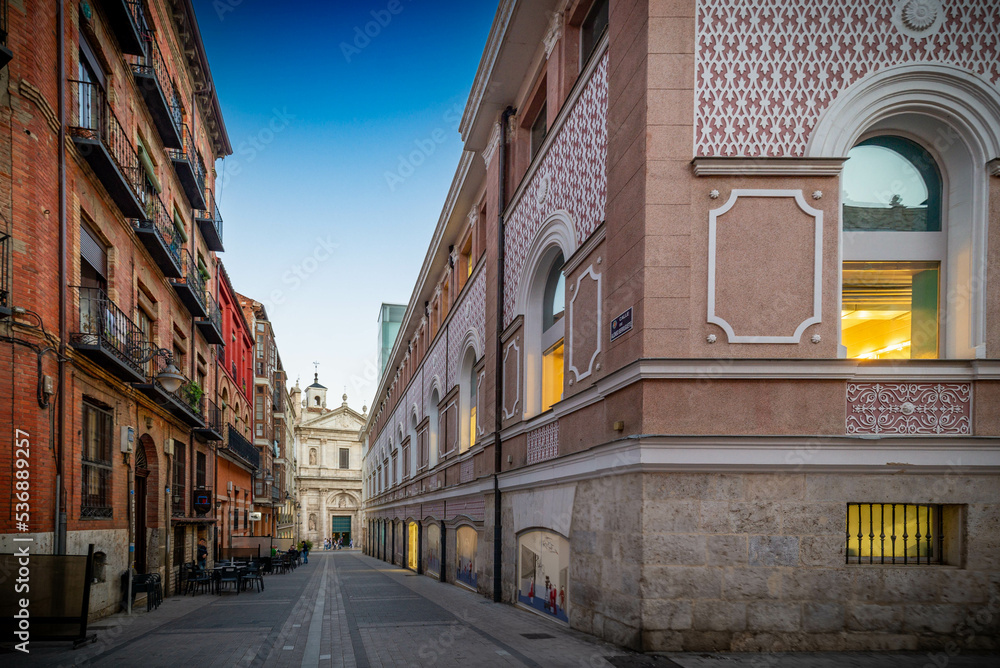 Obraz premium Valladolid ciudad histórica y monumental de la vieja Europa 