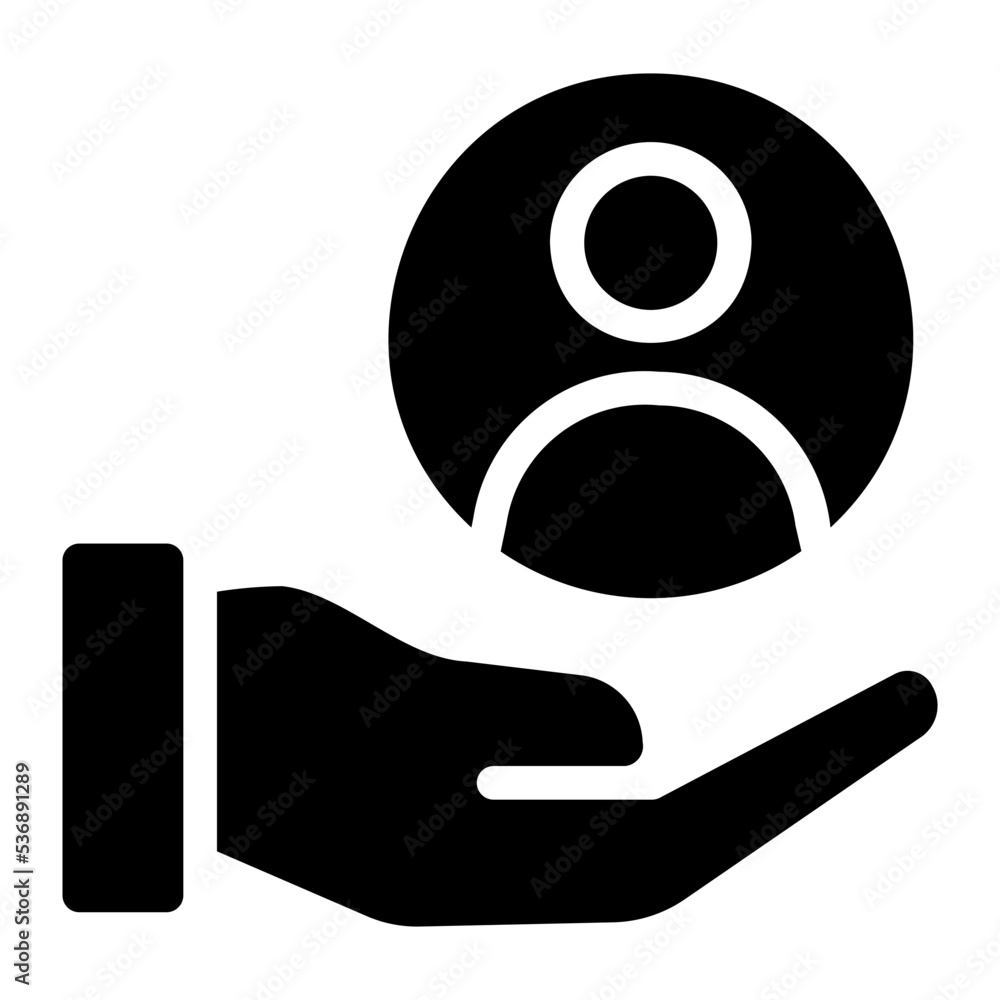customer care glyph icon customer care glyph icon