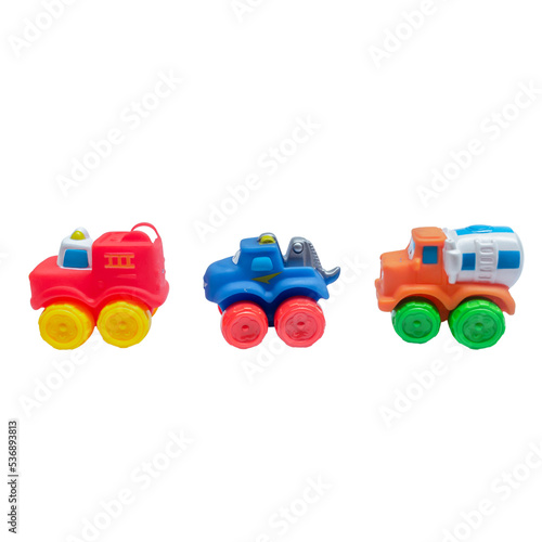 Children's toy colorful rubber toy isolated