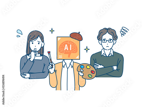 AIによる影響で困るクリエイターとイラストレーターの仕事