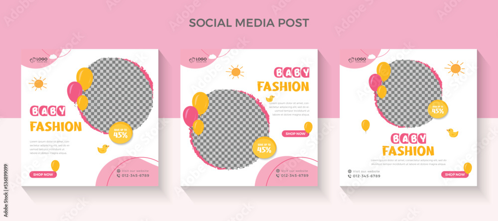 baby fashion sale banner, design promotion template, promotion post, discount template, social media post, fashion sale banner design, baby fashion sale banner, design promotion template, promotion post, discount template, social media post, fashion sale banner design,