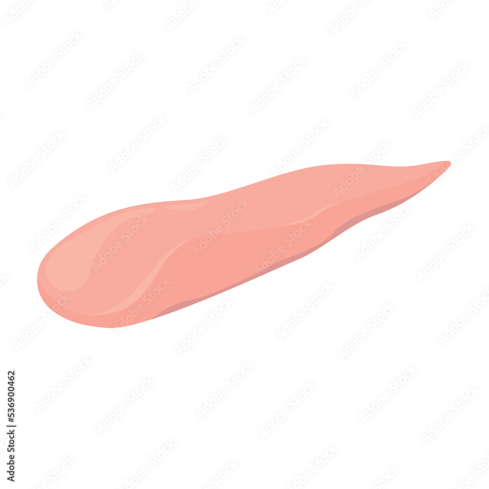 Vector illustration of chicken breast strips. Vector illustration of chicken breast strips.