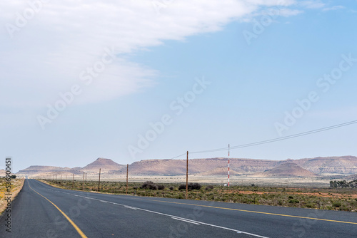 Landscape on Road N1 between Richmond and Beaufort West